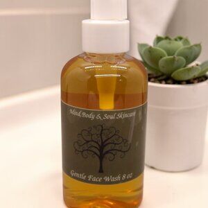 Gentle Face Wash - Natural Daily Cleanser for All Skin Types